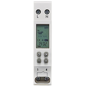 Microrex D11 digital ugeur 16A 1-skiftekontakt 1M - 1