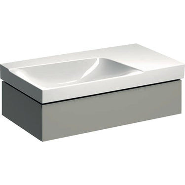 Geberit XENO² vaskeskab 880x220x462mm m/skuffe greige spånplade lak 500.513.00.1 - 1