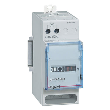 Timetæller 230VAC 50HZ 5/2 cifre DIN-skinne - 1