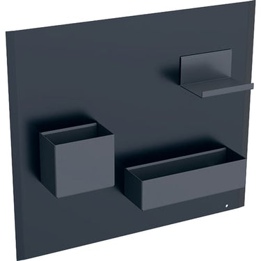 Geberit magnettavle m/opb.kasser sort/lava St pulverlak - 1