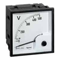 Amperemeter analog u/måleskive med værdier 0-2000A lågemontage - 1
