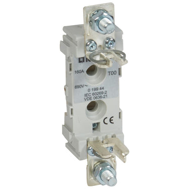 HRC knivsikrings base NH000/00 160A 1polet - 1