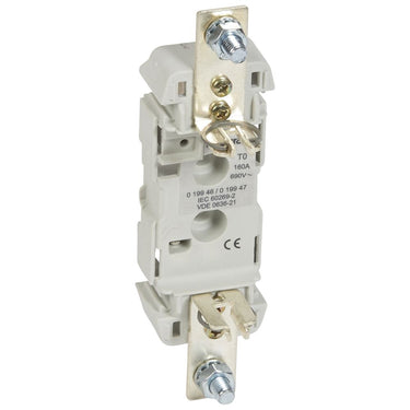 HRC knivsikrings base NH0 160A 1polet - 1