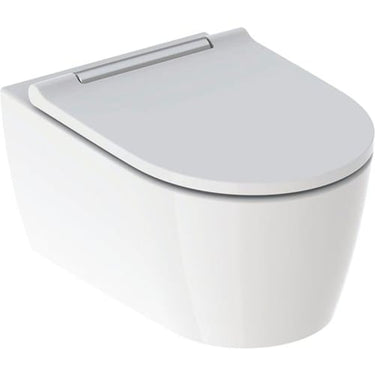 Geberit One hængeskål m/sæde 370x343x540mm porcelæn/KeraTect/forkr - 1