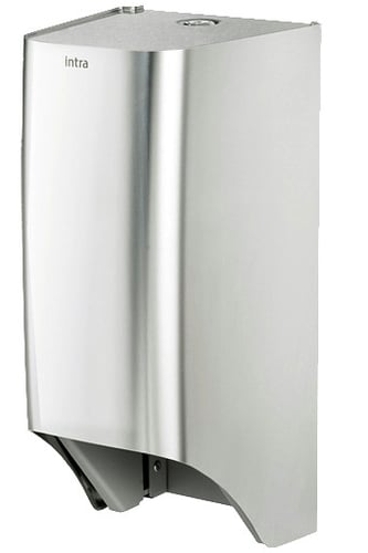 Intra Juvel Millinox toiletrulleholder 2 ruller Ø140 - 1