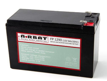 12V Batteri 9Ah - 1