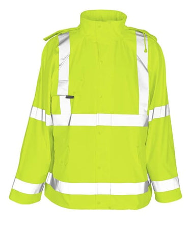 Mascot regnjakke 50101 hi-vis gul str L - 1