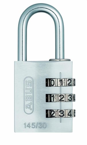Abus Kodehængelås 145/30 Sølv - 1
