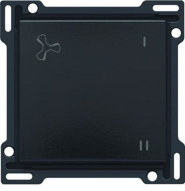 Tangent med ventilations symbol piano black coated - 1