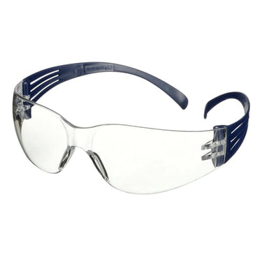 3M SecureFit 100 beskyttelsesbrille anti-dug blå klar linse - 1