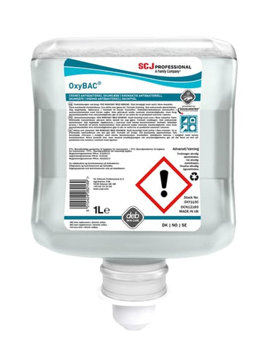 Skumsæbe bakteriedræbende OxyBAC 1 liter - 1