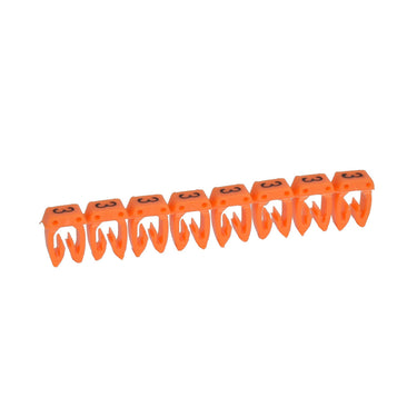 Ledningsmærke 38223 mærke 3 orange P1200 - 1