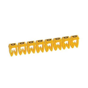 Legrand ledningsmærke CAB3 38303 0,5-1,5MM² mærke D gul P300 - 1