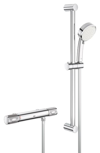 GROHE Grohtherm 1000 Performance termostat 1/2"/Ø100mm t/br krom - 1