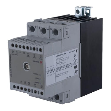 2-Polet analog-styret Solid-state relæ Udg 3x600v/2x25AAC 1-dirkte Ext fors: 24VAC/DC Reg: 0-5/1-5/0-10VDC - 1