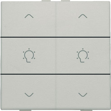 Dæmpertryk dobbelt light grey NHC - 1