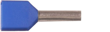 Isoleret TWIN-terminalrør A0,75-12ETT2 2x0,75mm² L12 Blå - 1