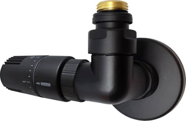 KRISS Corner Rum komplet ventilsæt matsort (RAL9005) - 1