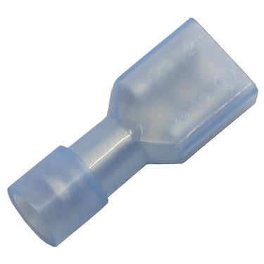Helisol. ABIKO spademuffe KA2507FLSF-PB 1,5-2,5mm² 6,3x0,8 Blå - 1