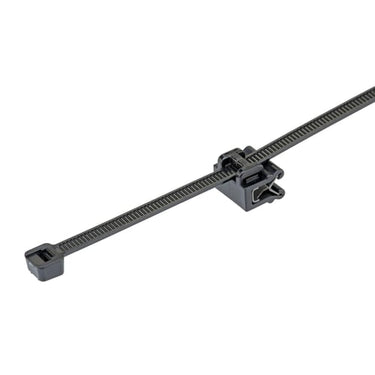 Kantklips med kabelbinder 48X188mm parallel side pladetykkelse 0.7mm til 3mm - 1