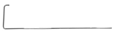 Frese bruserør forkromet 1500x330 mm U-formet - 1