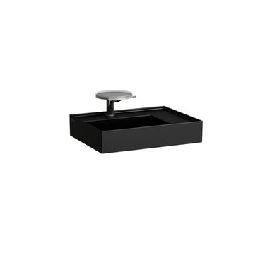 LAUFEN Kartell By LAUFEN håndvask 60 x 46 cm hylde højre mat sort - 1