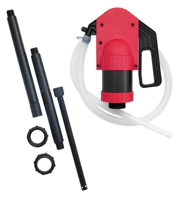 KABI Håndpumpe med NBR pakning 1,5 m slange & 3 adapt (96030+96031+96032) - 1