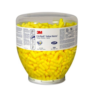 3M Ear Gul Soft Plastik Box Refil Til OT PD-01-002 500 stk/krt - 1