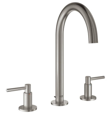 GROHE Atrio New Classic togrebs håndvaskarmatur 166 mm tud m/bv SuperSteel - 1
