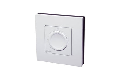 Danfoss Icon RT rumtermostat 230V m/drejeknap t/montering - 1