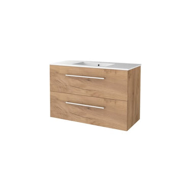 Sanibell Basicline møbelsæt 100x46cm whiskey eg - 1