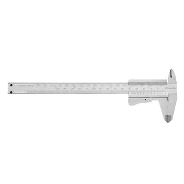 Skydelære med klemlås 0-150 x 0,05 mm og kæbelængde 40 mm (venstrehånds) - 1