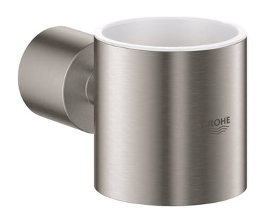 GROHE Atrio glasholder SuperSteel - 1