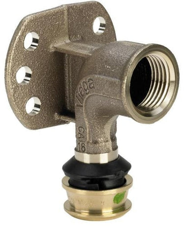 Raxofix dækvinkel 16 mm x 1/2" rødgods - 1