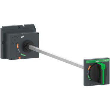 Forlænget drejegreb ComPacT NSX 100/160/250 sort greb aksellængde 185 til 600 mm IP55 - 1