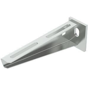 Væg- og pendelkonsol B160mm Med påsvejset hovedplade AW 15 16 G El-forzinket - 1