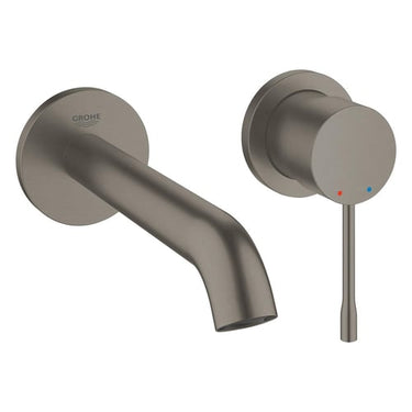 GROHE Essence New etgrebs håndvaskarmatur 1/2/183 mm tud/væg børstet Hard Graphite messing - 1