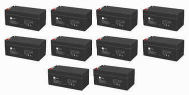 Blybatteri 12V-3,2AH 134X67X61 10-pak - 1