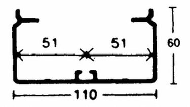 Kanalbund FB60110/1 perlehvid - 1