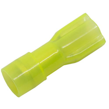 Helisol. ABIKO spademuffe KA4607FLSF-PB 4-6mm² 6,3x0,8 Gul - 1