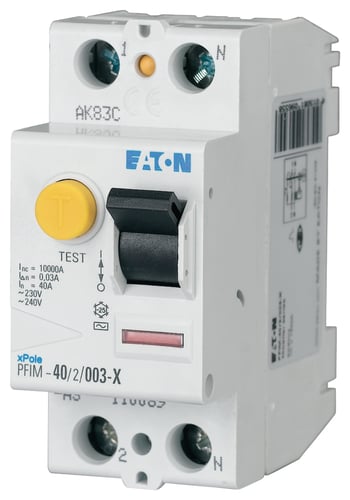 Fejlstrømsafbryder 40 A 2P 300 mA type A PFIM-40/2/03-A-MW - 1