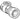 Geberit FlowFit forskruning 16mmx3/4" sort blyfri siliciumbronze forniklet - 2