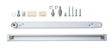 dormakaba Glide skinne arm +/-30 mm ED 100 / ED 250 sølv - 1