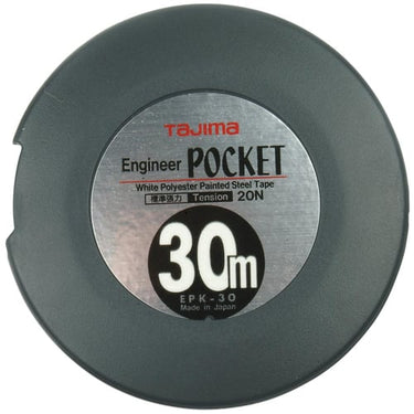 Pocket båndmål 30M FIG 4 KL 1 Rustfrit stål - 1