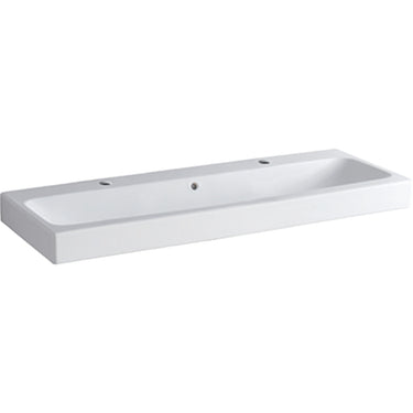 Geberit Icon håndvask 1200 x 485 x 160 mm hvid porcelæn - 1