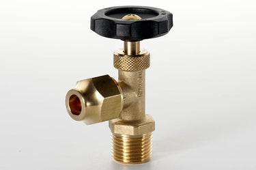 Nåleventil vinkelløbende 10 mm X 1/2 udgravning - 1