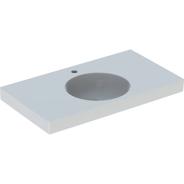 Geberit Preciosa II håndvask 900x500x165mm t/bolte hvid porcelæn KeraTect 635164080 - 1