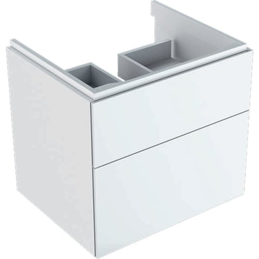 Geberit XENO² vaskeskab 580x530x462mm m/2skuffer hvid spånplade lak - 1