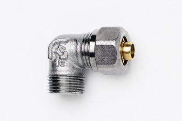 Vinkel kompression TA 90° 15 mm X 1/2 nippel - 1