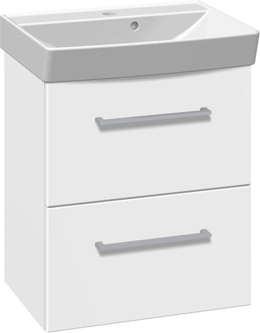 Dansani Mido møbelpakke 52 cm 2 sk mat hvid - 1